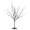 39" LED Lighted Black Halloween Twig Tree, Warm White Lights